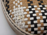 Lanvin Woven Leather & Canvas Slip On Sneakers Size 9 Eb1225lxzde