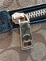 Coach Kenley Backpack In Signature Coated Canvas & Black Saffiano Leather Fw00925lzxdu