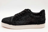 Christian Louboutin Black Velvet Orlato Trainers Size 41 Eb0226loxde