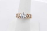1.36cttw Diamond Ring In 14k Yellow Gold 5.6 Grams Size 7.25 Eb0926wrxzsa