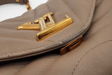Louis Vuitton Taupe Leather New Wave Chain Bag Eb1026lxxzde