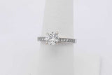 1.32cttw Diamond Ring In 14k White Gold 2.9 Grams Size 6.75 Eb0325lrxzsa
