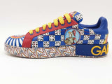 Dolce & Gabbana Portofino Sneaker Multi-color Size 40 Aa0126lzxsa