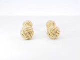 Tiffany & Co. Schlumberger Rope Knot Cuff Links In 18k Gold 14 Gram Fw0826lxzxd7