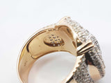 1.32 Cttw Diamond & 14k Yellow Gold Cluster Ring 14.4 Gram Size 9.5 Fw0926lorzdu