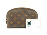 Louis Vuitton Pochette Cosmétique Pm Monogram Coated Canvas Pouch Fw0125lcrsa