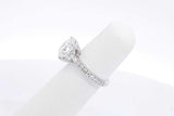 3.92cttw Diamond Ring In Platinum 5.2 Grams Size 4.5 Eb0126lrxxzdu