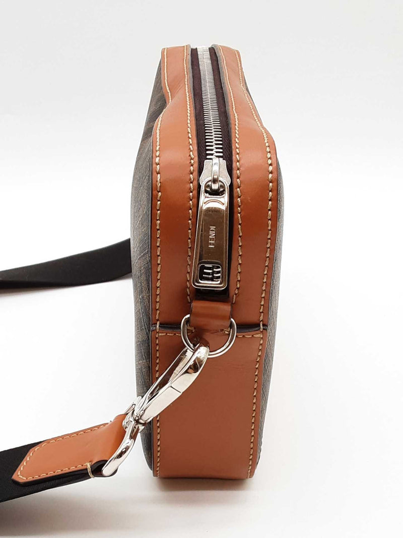 Fendi Zucca Diagonal Crossbody Bag Sd1025rzxde