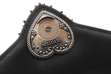 Dolce & Gabbana Black Leather Devotion Shoulder Bag Eb0826poxde