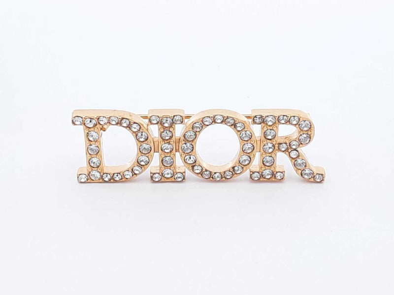 Christian Dior Dio(r)evolution Gold-tone & Crystal Brooch Fw1025exdu