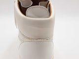 Giuseppe Zanotti Kriss Gold Zip Midtop Sneakers White Size 13 Aa0826lpzsa