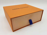 Louis Vuitton Reversible Belt In Damier Azur With Initiales Buckle Fw0626srdu