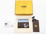 Fendi Frgmt X Pokemon Dratini Monogram Coated Canvas Card Holder Do1125wxzde