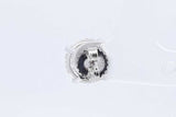 4.00ctw Lab Grown Diamond Stud Earring In 14k White Gold 1.9 Grams Eb0925ccrdu
