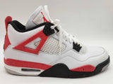 Air Jordan Dh6927-161 4 Retro White Fire Red Sneakers Size 11 Mens Do0924lxzde