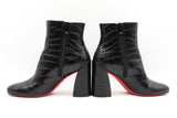 Christian Louboutin Calf Ali Turela 85 Black Size 36 Boots Sd0825ozxdu