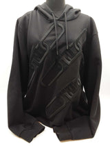 Fendi O Lock Chain Black Hoodie Sweater Size Xxxl Do0325sxzde