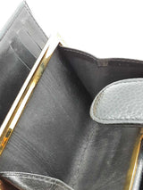 Chanel Black Caviar Leather Wallet Eb0426ooxde