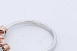 14k Gold Floral Ring With Diamonds 1.8 Grams Size 7 Eb0626loxde