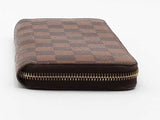 Louis Vuitton Zippy Damier Brown Wallet Aa0726wrzsa