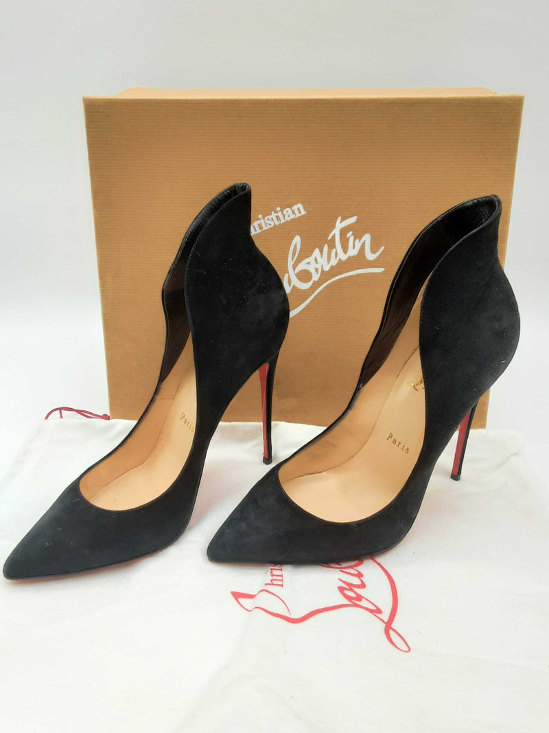 Christian Louboutin Mea Culpa Black Suede Heels Size Eu 39 Do0724lorde