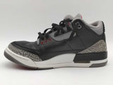 Nike Jordan Retro 3 Black Shoes Size 10.5 Aa0826crsa