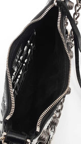 Balenciaga Graffiti Le Cagole Mini Bag With Chain In Agneau Leather Fw1026czxdu