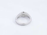 Diamond Approx. 1.44ctw Ring In 14k White Gold 5.45 Grams Size 6.75 Eb0224sxzsa