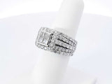 5.52 Cttw Diamond & 14k Gold Anniversary Stack 12.5 Grams Size 6.5 Fw0925lrzxdu