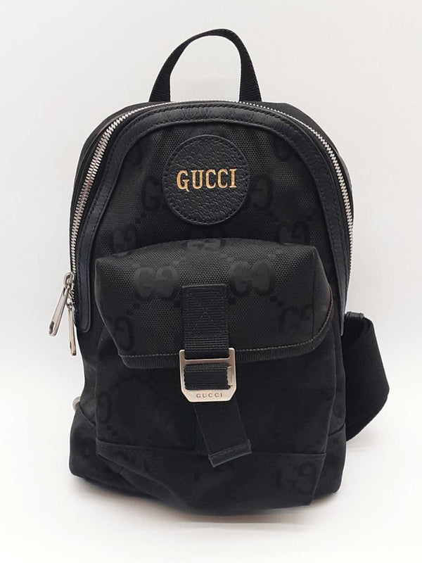 Gucci Off The Grid Black Nylon Sling Backpack Sd0525pzxde