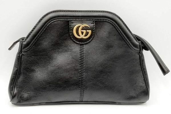 Gucci Gg  Re(belle) Black Leather Crossbody Eb0424pxzdu
