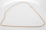 18k Yellow Gold S Link Chain Necklace 12 Grams 18.5 Inch Eb0426lxxzsa