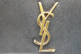 Yves Saint Laurent Kate Black Leather Clutch Eb0626orxde