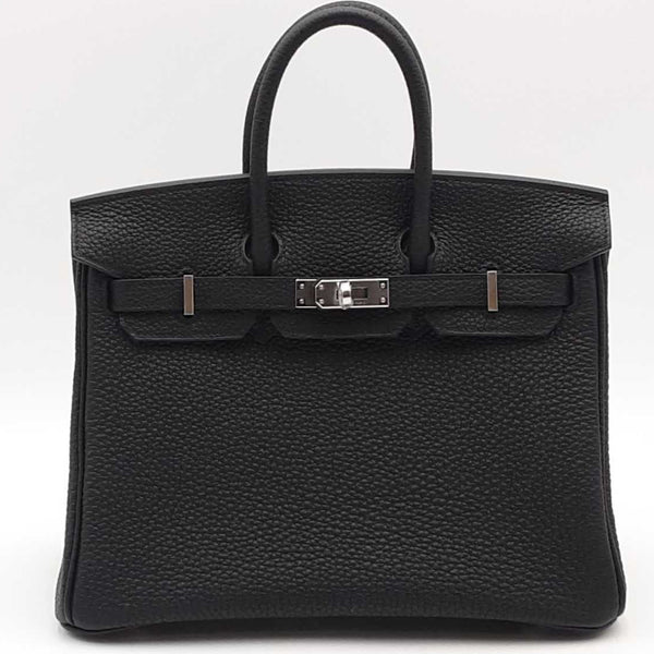 Hermes Togo Birkin 25 Black Handbag Aa0126oezxzsa – Max Pawn