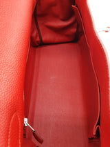 Hermes Kelly 40 Vermillion Red Togo Palladium Shoulder Bag Do0523erxzde