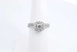 Approx. 1.39ctw Diamond Wedding Set 14k White Gold 3.4 Grams Size 6.5 Eb924wpxdu