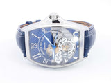 Franck Muller Cintree Curvex 42mm Watch In Blue Sd0125ezxzsa
