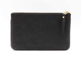 Louis Vuitton Double Zip Pochette In Monogram Empreinte Leather Fw1125przdu