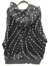 Off White Oversized Black White Arrow Knitwear Hood Sweater Size Xxl Do1025prxde