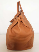 Hermes Birkin Hac 50cm Gold Togo Brass Hardware Duffle Bag Do1225lprxzde