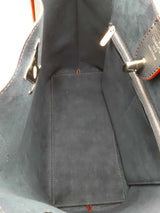 Louis Vuitton Marine Rouge Grained Calfskin Lockme Go Tote Bag Eb0526liixsa