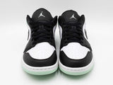 Nike Air Jordan 1 Se Low Top Sneakers - Black, White,  Pastel Tie Dye Size 12.5 Fw0426wrdu