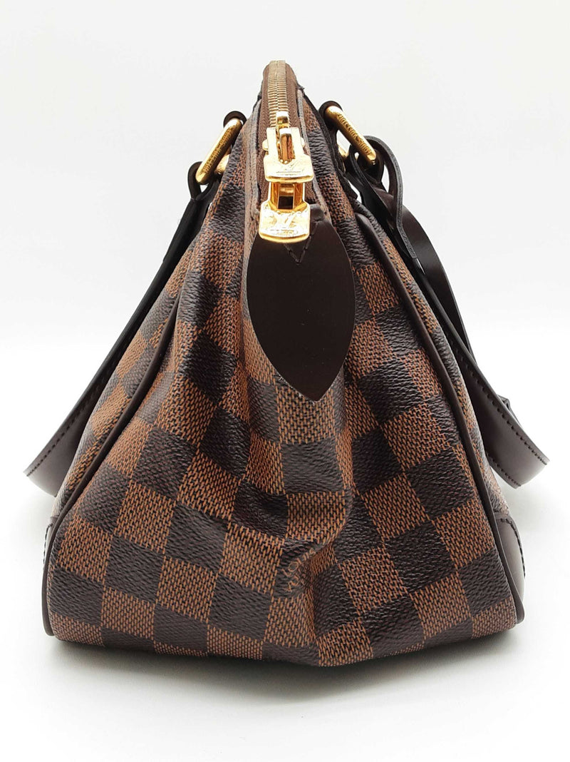 Louis Vuitton Verona Brown Damier Ebene Shoulder Bag Do0525cxzde