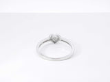 0.25 Cttw Diamond & 14k White Gold Heart Ring 1.8 Grams Size 6.25 Fw0926lpzdu