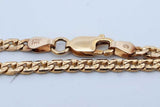 14k Yellow Gold Link Chain Necklace 12 Grams 22.5 Inch Eb0426lxxzde