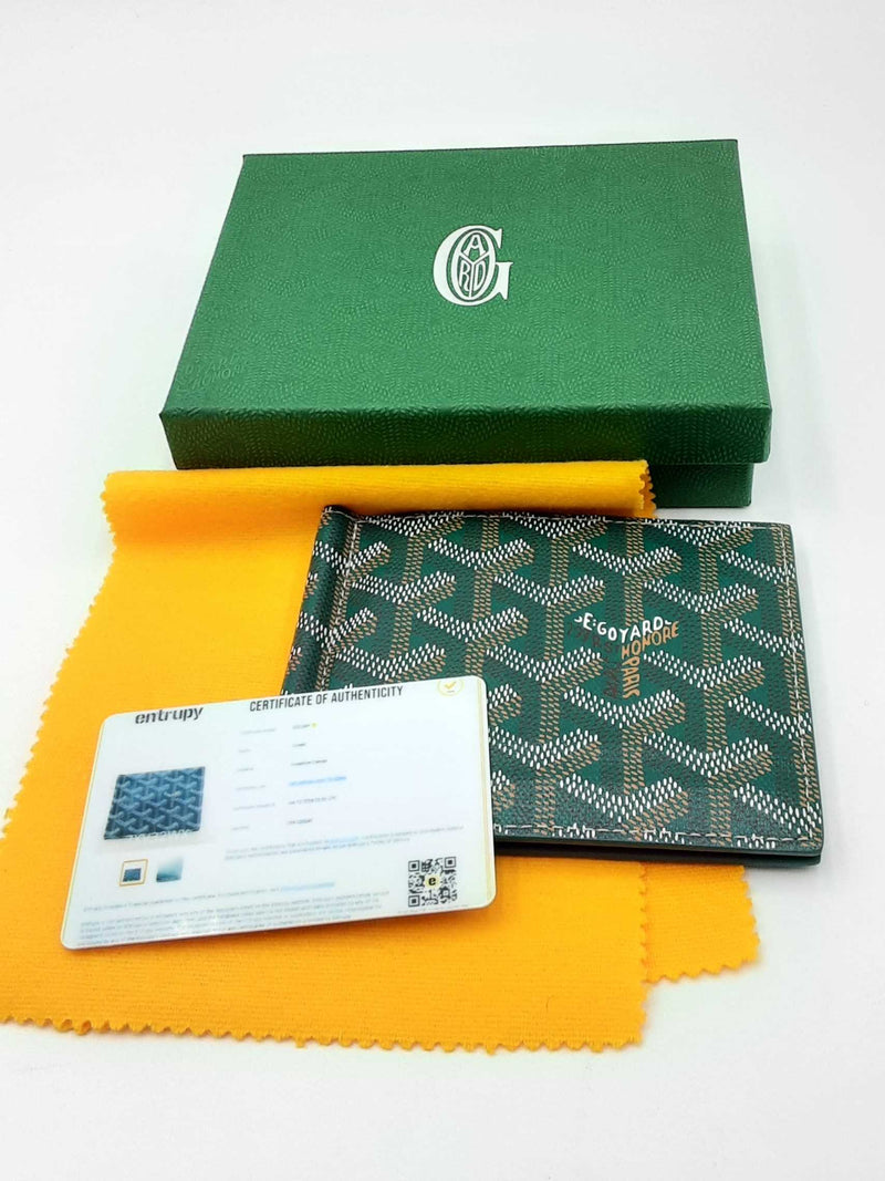 Goyard St. Thomas Money Clip Bifold Wallet Eb0924pxzdu