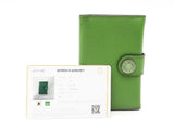 Hermès R.m.s. Card Holder In Green Evercolor Calfskin Fw0125oxzsa