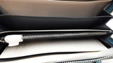 Coach Slim Accordion Zip Powder Blue Wallet Sd0725pzdu