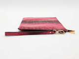 Michael Kors Xl Zip Clutch Python Pink Aa0726lzsa