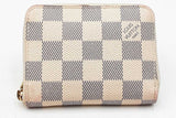 Louis Vuitton Damier Azure Zippy Coin Purse Wallet Eb1125lrxdu
